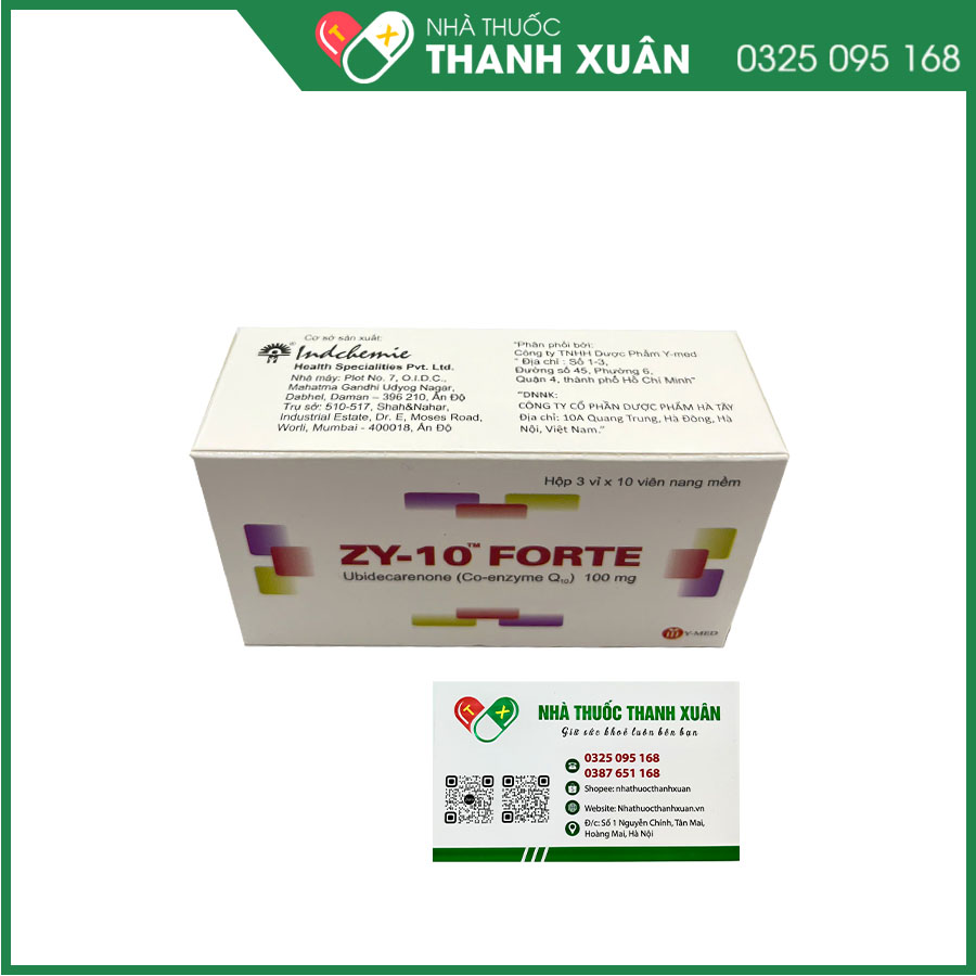 Zy-10 Forte điều trị các bệnh tim mạch